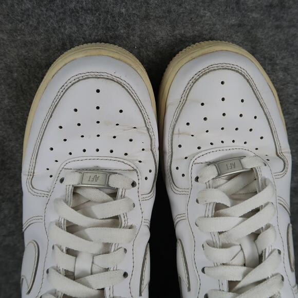 Nike Shoes Womens 7.5 Air Force 1 Low Sneakers Casual White Trainer Lace Up - Picture 9 of 13